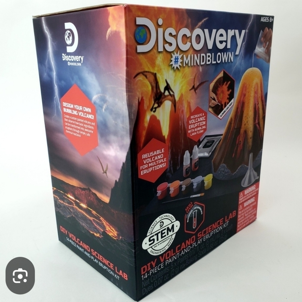 Discovery Volcano Science Lab Kit - Picture 10 of 12